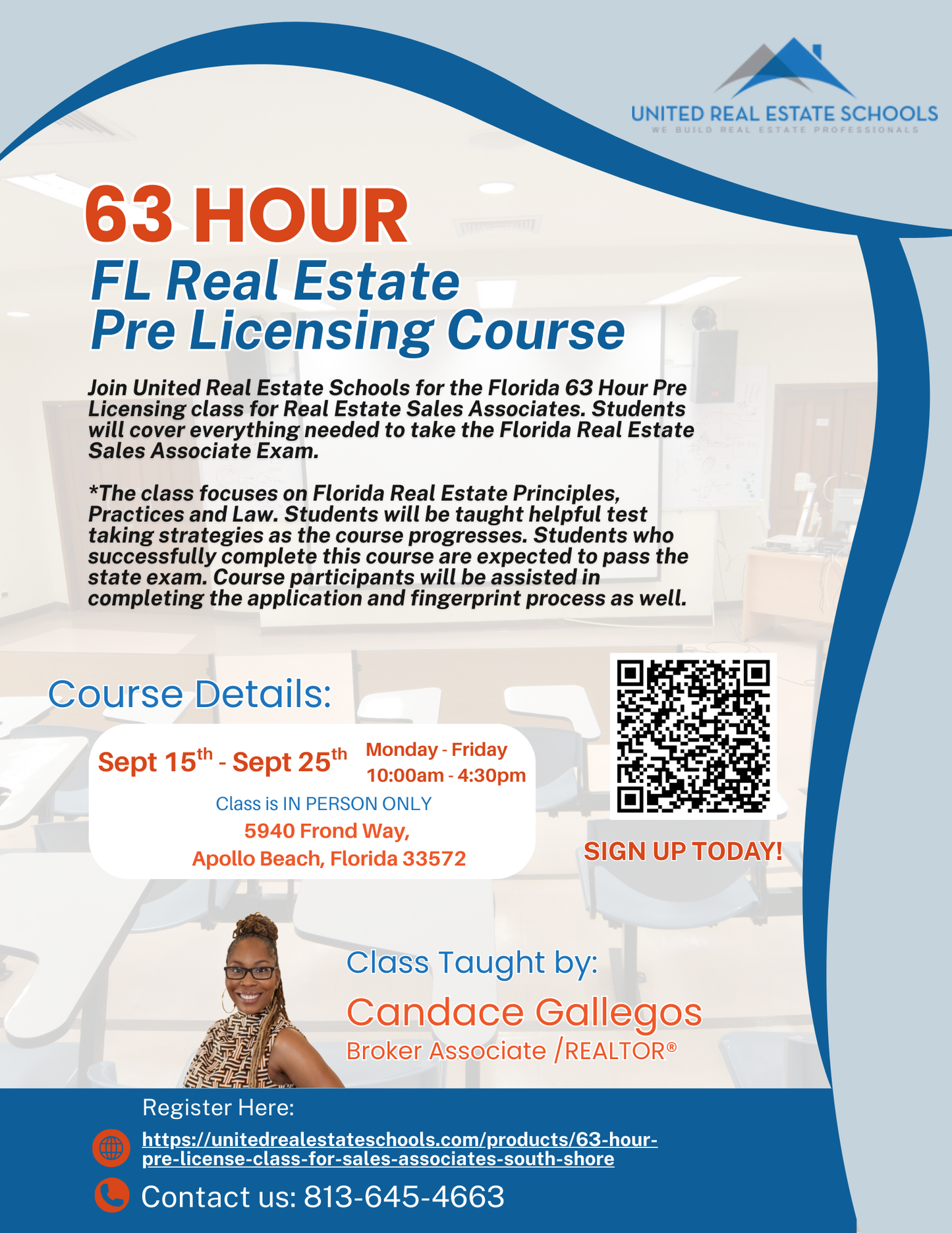 63 Hour Pre - License Class for Sales Associates - South Shore
